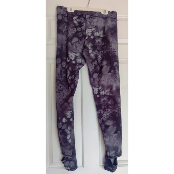 C9 By Champion Womens Black Tie Dye Leggings Size Large L Lrg Pull On Activewear - Picture 4 of 9